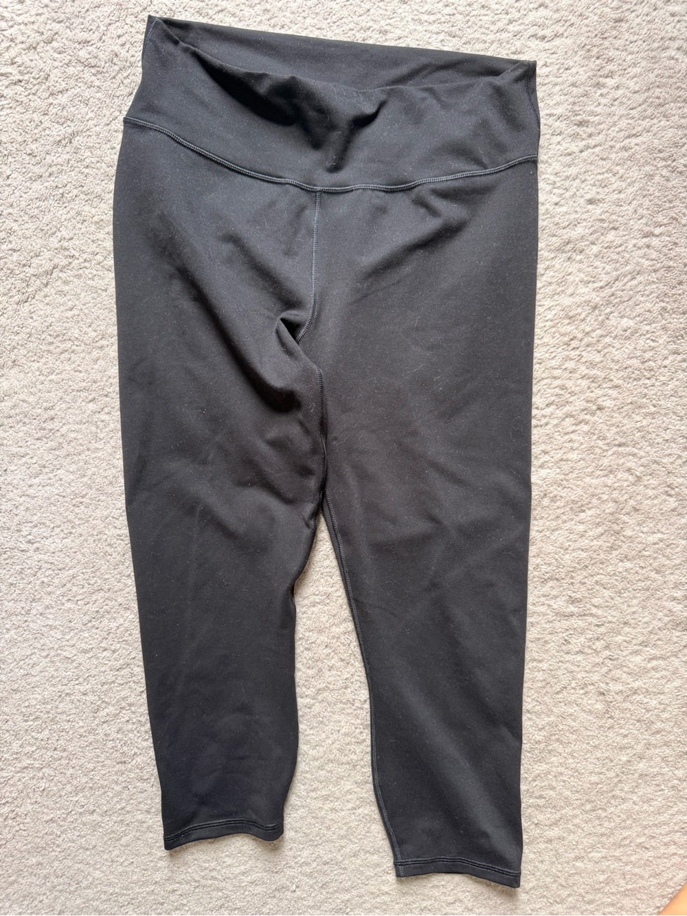 Womens Black Active Leggings